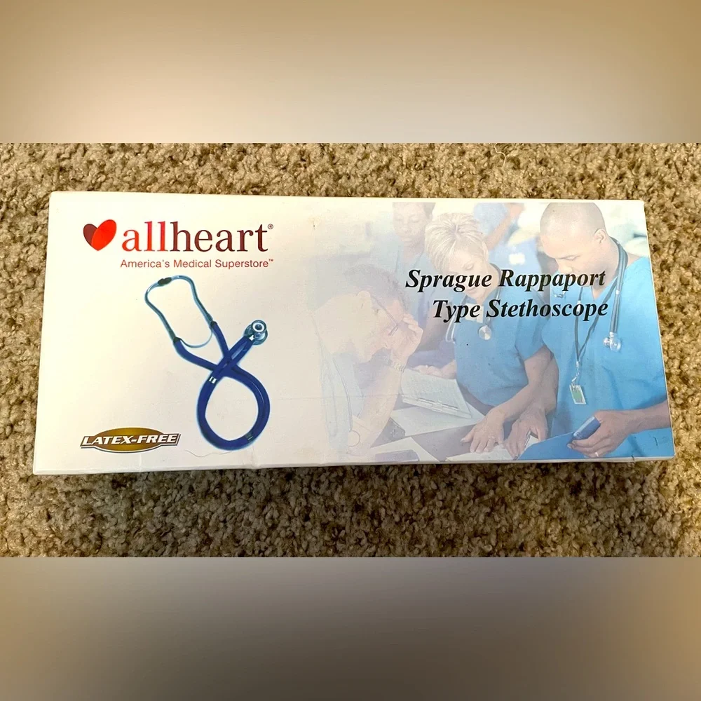 AllHeart Stethoscope Sprague Rappaport Type Letex Free New in Box - Picture 5 of 5